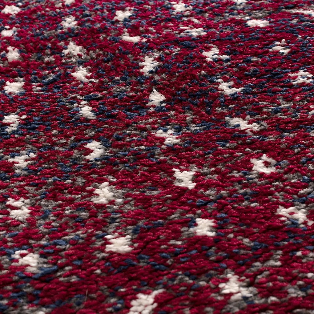 Koberec Royal cherry red/navy 160x230cm