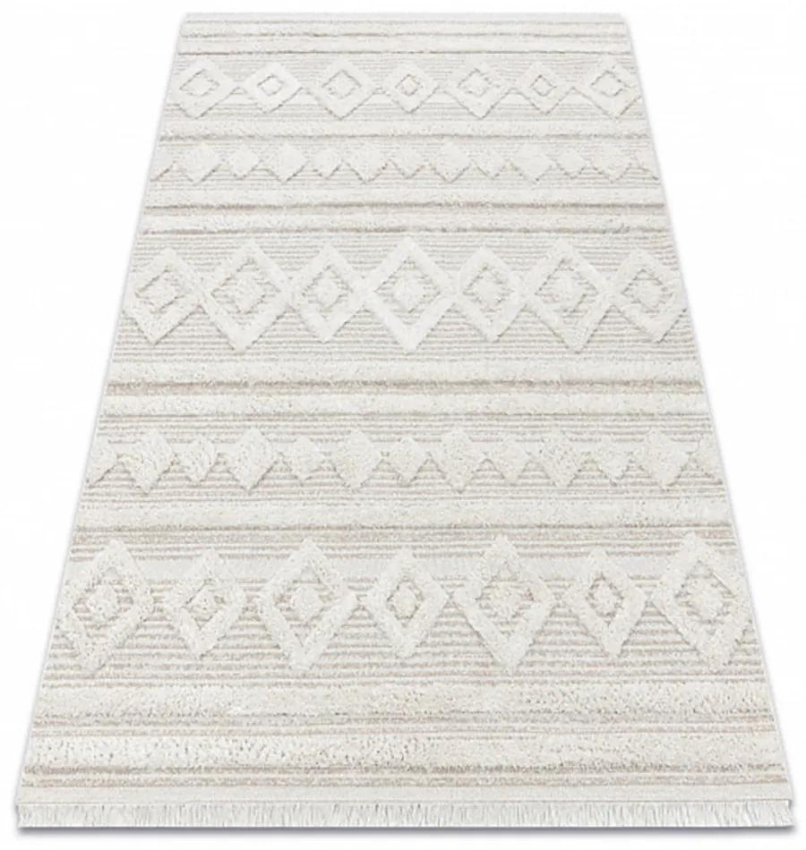 Kusový koberec Forme krémový 136x190cm