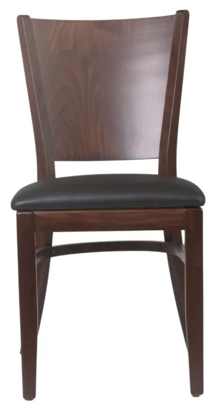 XTON 917 UP AMERICAN WALNUT DREVENÁ STOLIČKA S PODSEDÁKOM brown