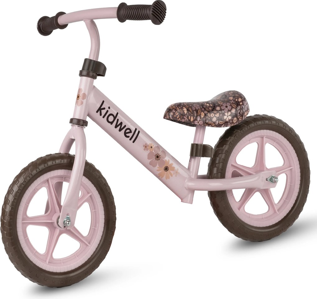 Kidwell Rebel odrážadlo pre deti 80–120 cm, ľahké 2,64 kg, oceľový rám, 28 cm EVA kolesá