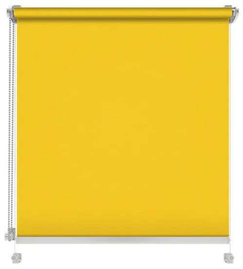 Gario Roleta Mini Standard Štruktúrovaná Citrónová Šírka: 72 cm, Výška: 150 cm