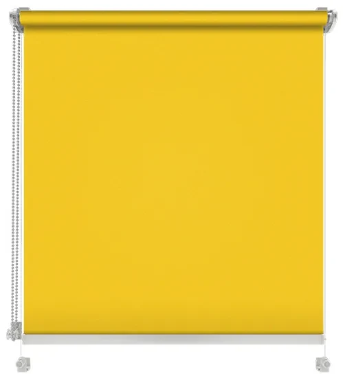 Gario Roleta Mini Standard Štruktúrovaná Citrónová Šírka: 81 cm, Výška: 220 cm
