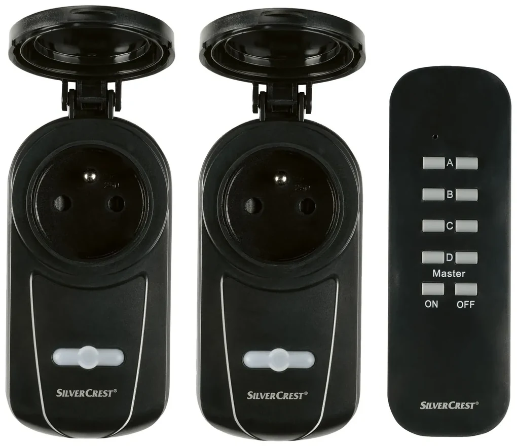 SILVERCREST® Interiérové/Exteriérové rádiové zásuvky (súprava exteriérových rádiových zásuviek, 3-dielna) (100356804)