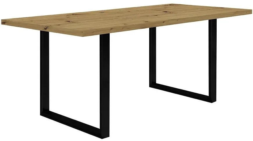 Stôl Tarazjus 180 cm TBLT443-D78-904 artisan/čierny