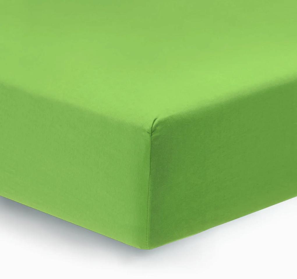 Áčko a.s. Ružomberok Plachta SUPER STRETCH Jersey Zelená, Vyberte rozmer 220 x 200 cm