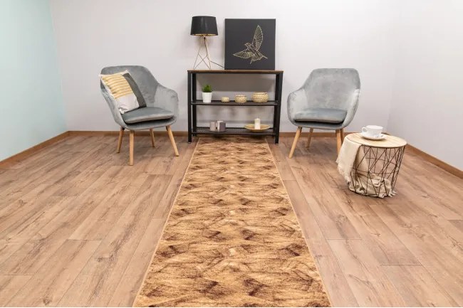 Behúň BRUSH béžový - Výpredaj