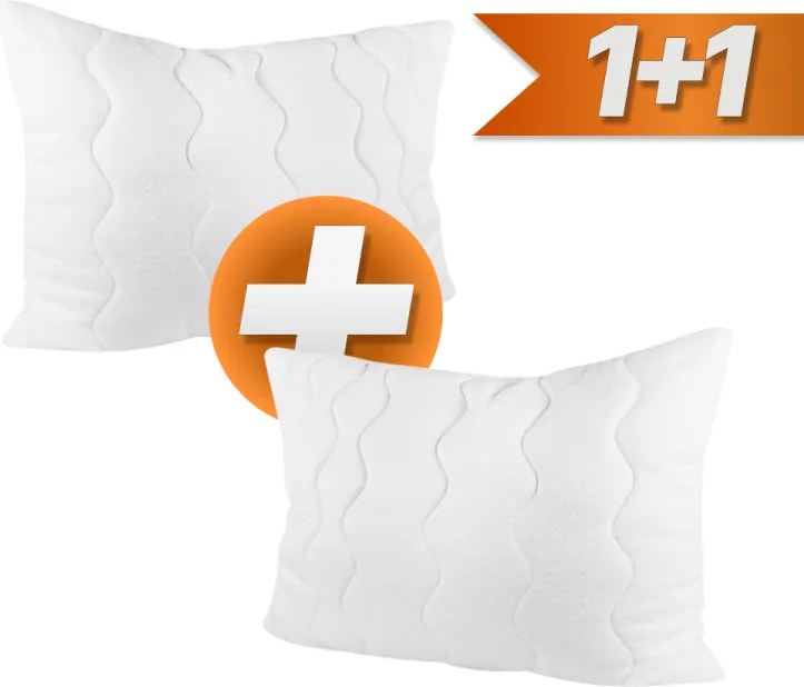 Vankúš 70x90 prešívaný antialergický Ekonomik EMI 1+1 ZADARMO