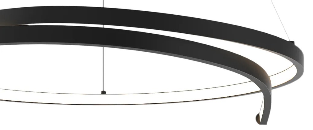 Závesné LED svietidlo Lorenzo, 1x LED 35w, 4000k, b