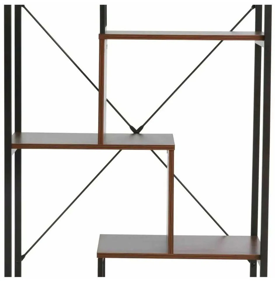 Regál Winder II, orech / čierna
