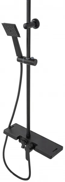 REA-P0636 - Sprchová súprava BRAVO matná čierna