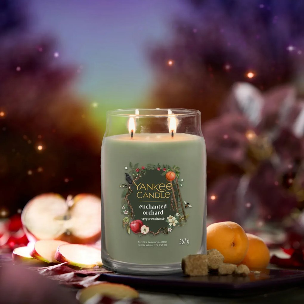 Yankee Candle Signature Enchanted Orchard Veľkávonná sviečka, 567 g, L