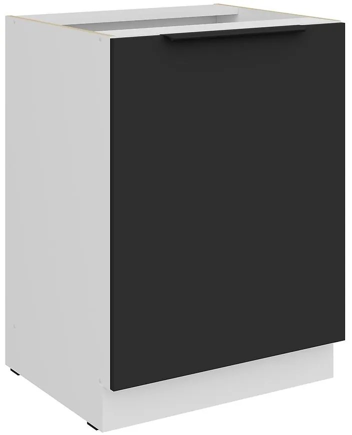 Kuchynská skrinka Aria-Bl/Wh Anti Fingerprint 60d 1f Bb