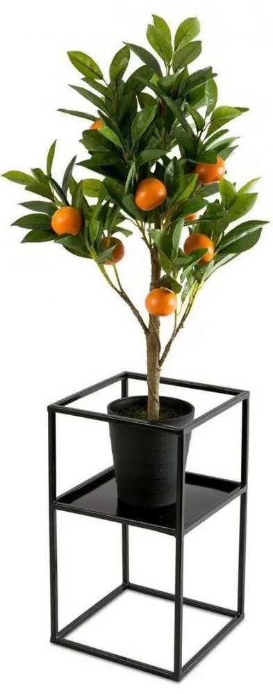 Stojan na kvety 40x24 čierna