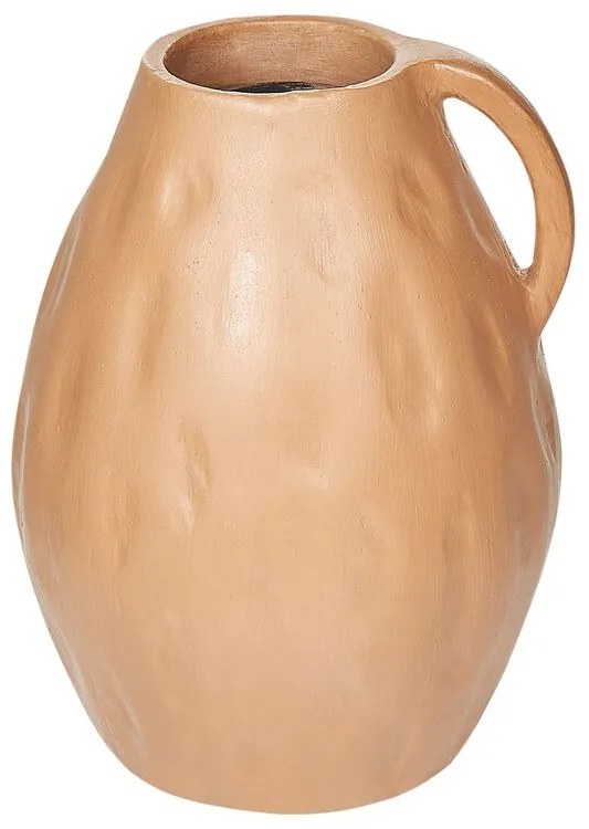 Terakota Dekoratívna váza 40 Béžová KULIM Beliani