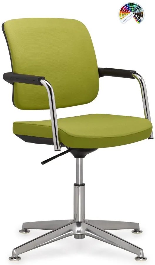 RIM Konferenčné kreslo FLEXi FX 1172 čalúnenie URBAN, JET BIOACTIVE, TONAL