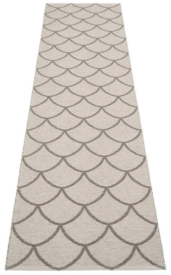 Sivý vnútorný a vonkajší behúň 70x300 cm Kotte Charcoal – Pappelina