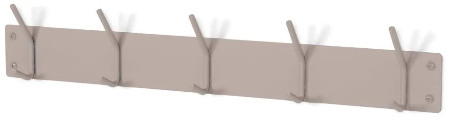 Taupe kovový nástenný vešiak 70 cm Fusion – Spinder Design