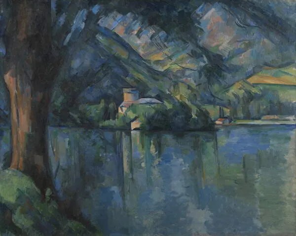 Obrazová reprodukcia Lac d'Annecy, Cezanne, Paul