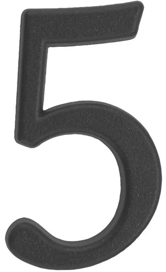 Číslica zliatina grafit 50 mm /5/