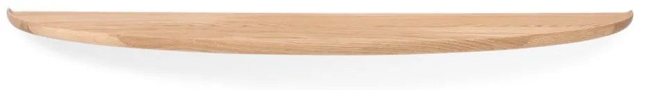 Police z dubového dreva v prírodnej farbe Mu - Gazzda