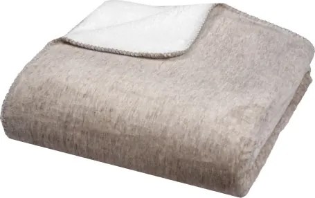 Deka Melange 150x200 cm, taupe%