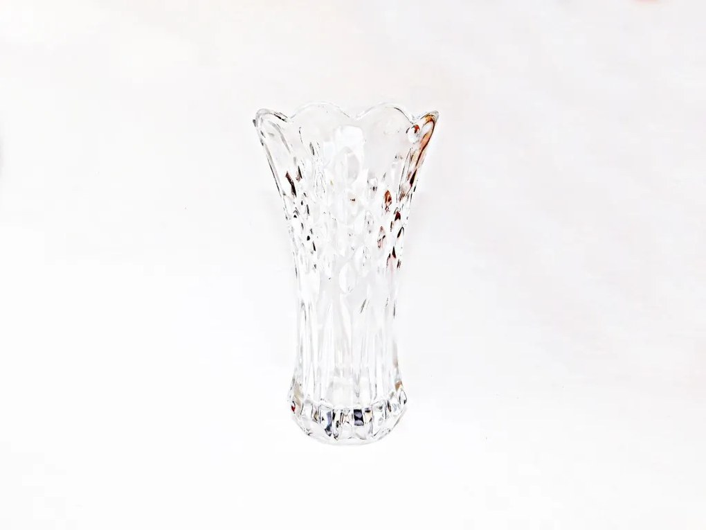 Váza sklo 10x19,5cm