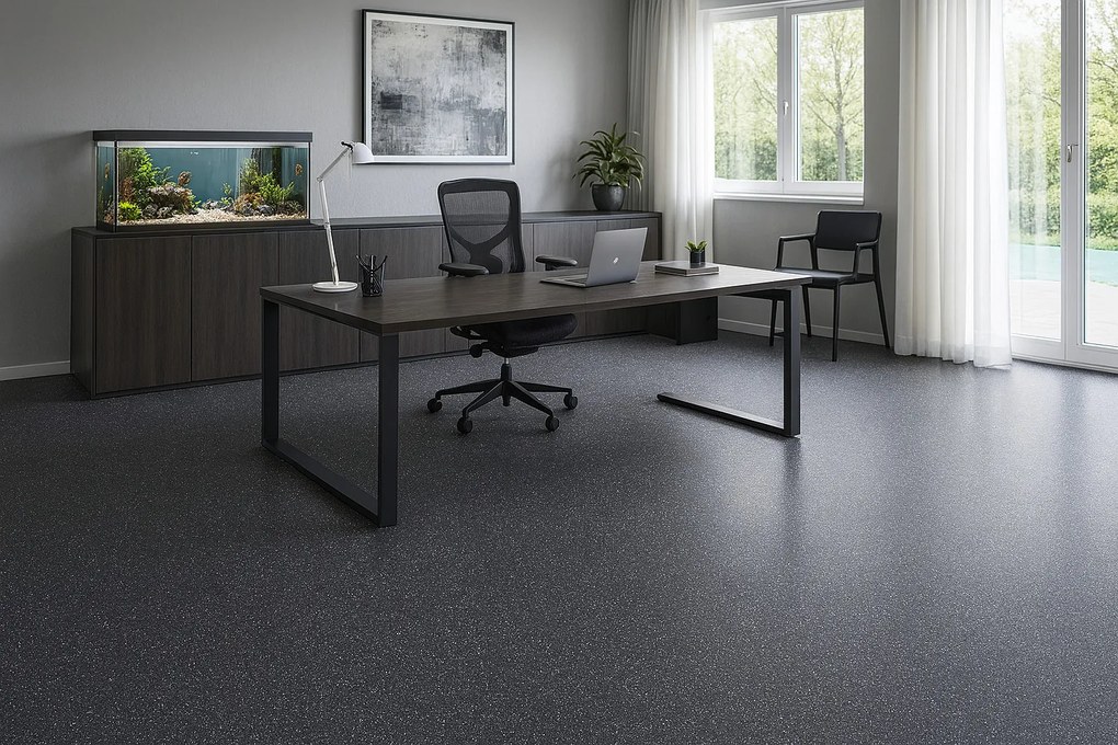 Beaulieu International Group, PVC podlaha - lino Master X 2978, na mieru, šíře 3m, šedá, pvc, chodba / predsieň