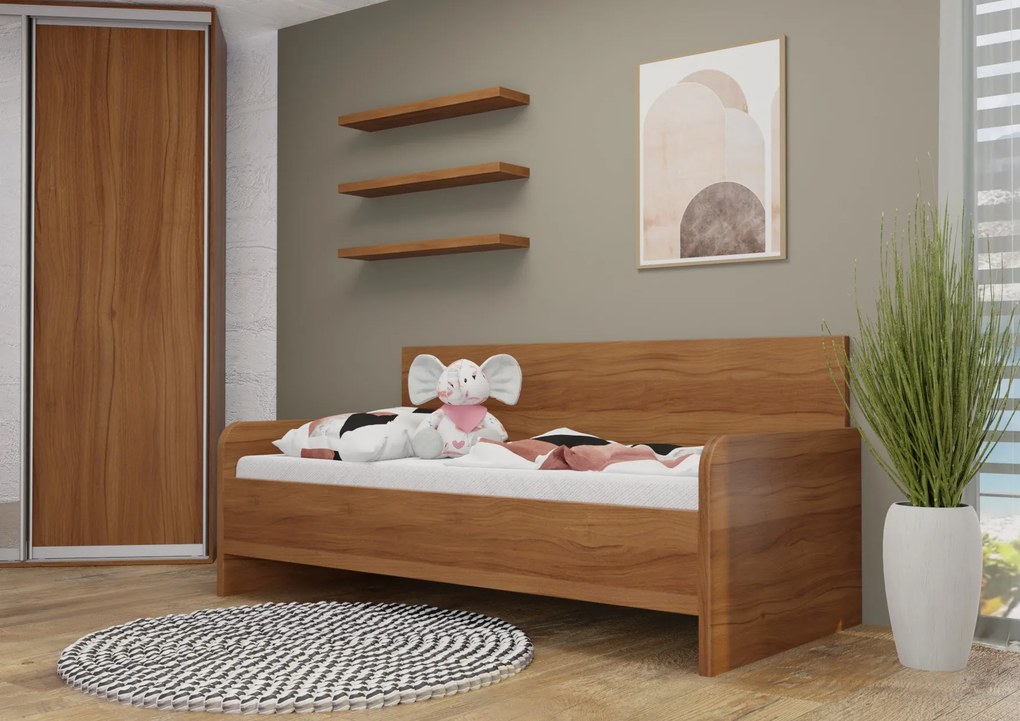 Wood Service Jednolôžko Žanetka R bez úložného priestoru 80 x 200
