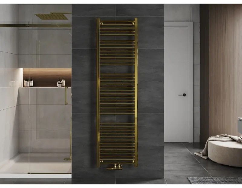 Mexen Mars, vykurovacie teleso 1800x500 mm, 643 W, zlatá lesklá, W110-1800-500-00-50