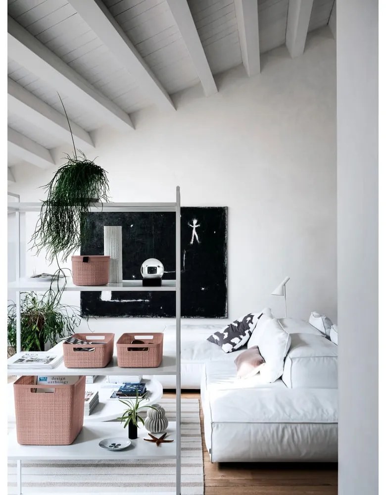 Úložný plastový košík Jute - Curver