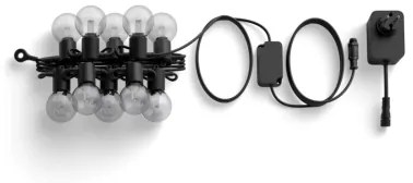 Philips - LED RGBW Stmievateľný vonkajší svetelný reťazec Hue FESTAVIA 10xLED 7m IP65