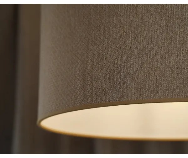 Duolla - Luster na lanku ROLLER ECO RECYCLING 1xE27/15W/230V pr. 45 cm krémová