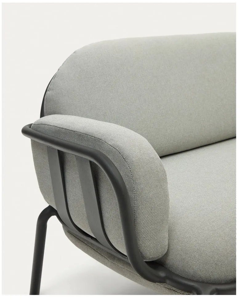 Svetlosivá záhradná pohovka Joncols – Kave Home