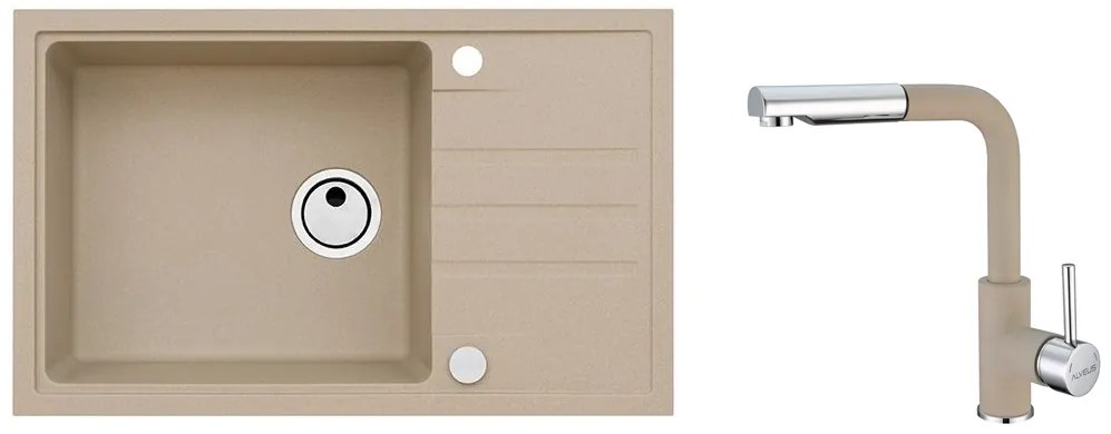 SET ALVEUS INTERMEZZO 130/55 + BATERIE SIROS 55