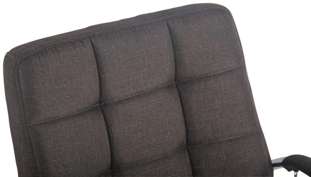 Design-Shop Kancelárska stolička Deli - látka - Tmavo sivá