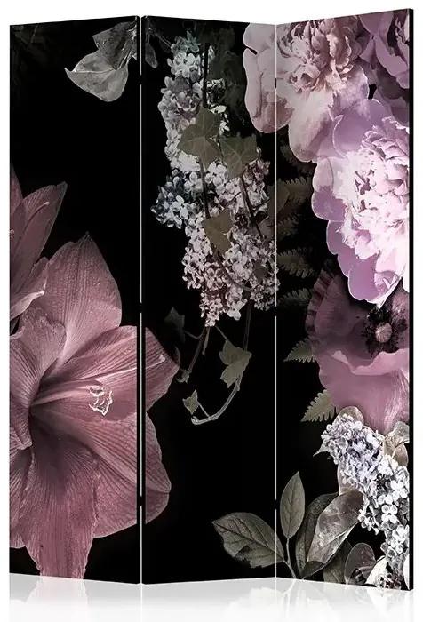 Paraván - Flowers from the Past [Room Dividers] Veľkosť: 135x172, Verzia: Obojstranný
