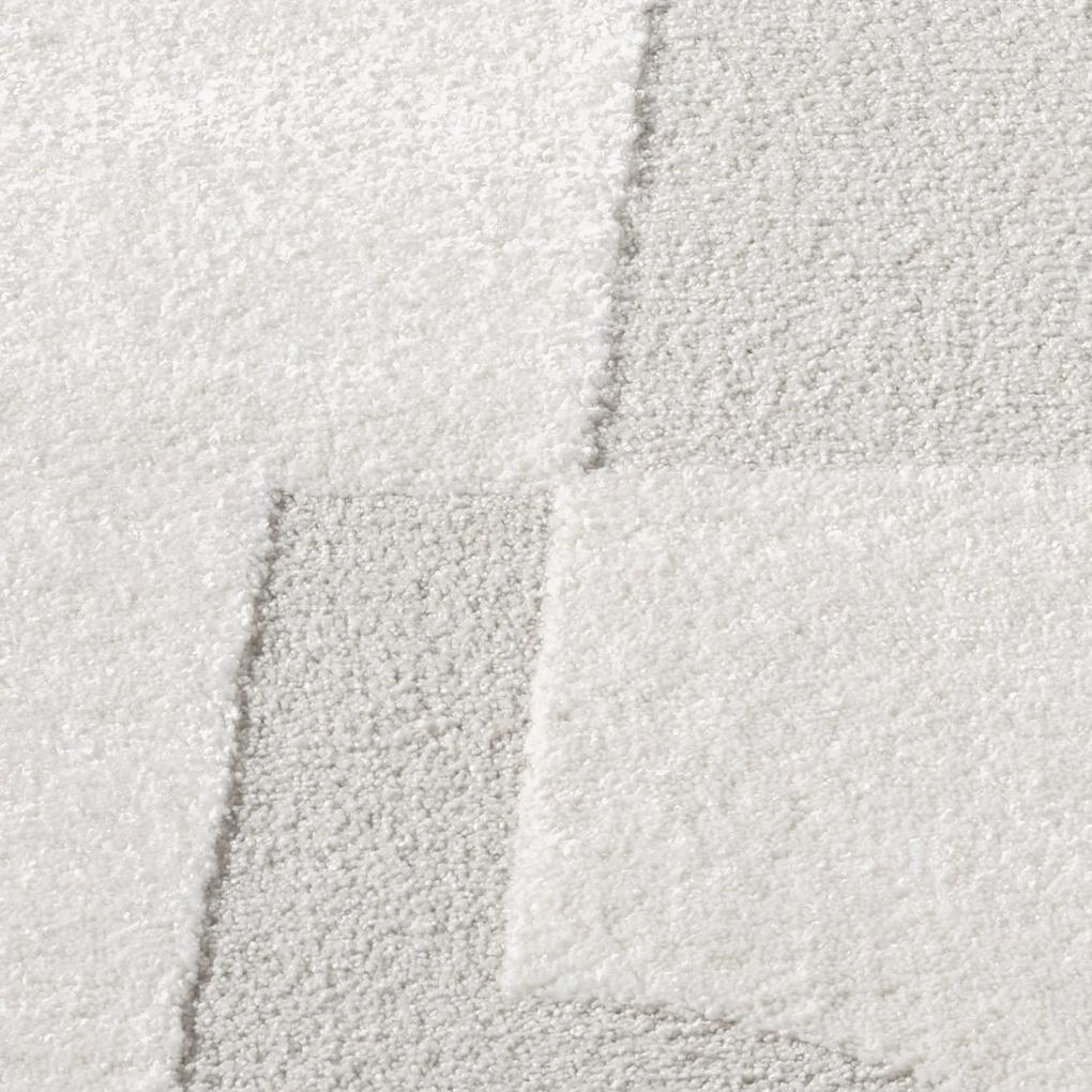 Dekorstudio Moderný koberec LOUNGE 9992 - krémový Rozmer koberca: 120x170cm