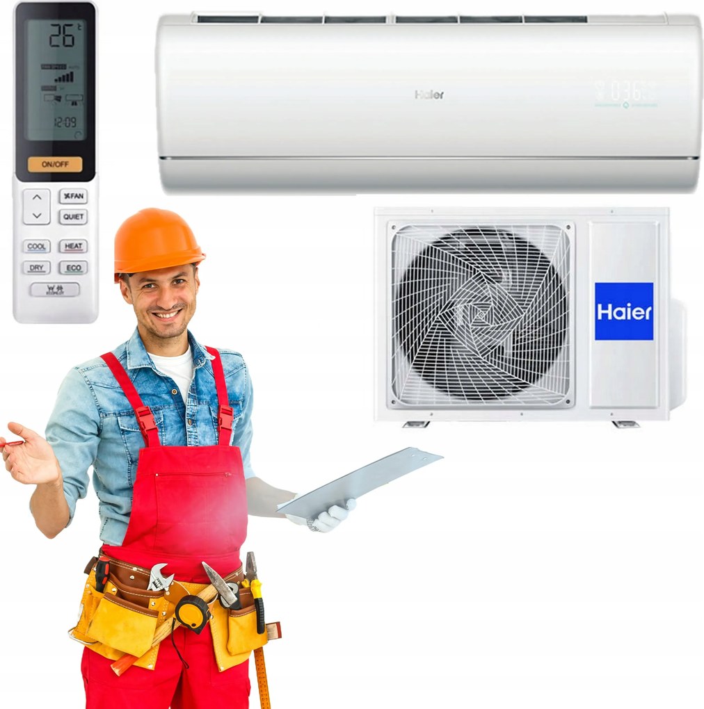 Klimatizácia Klimatizátor Na Stenu Split Haier Jade Plus 2,6 kW modul+ Wifi