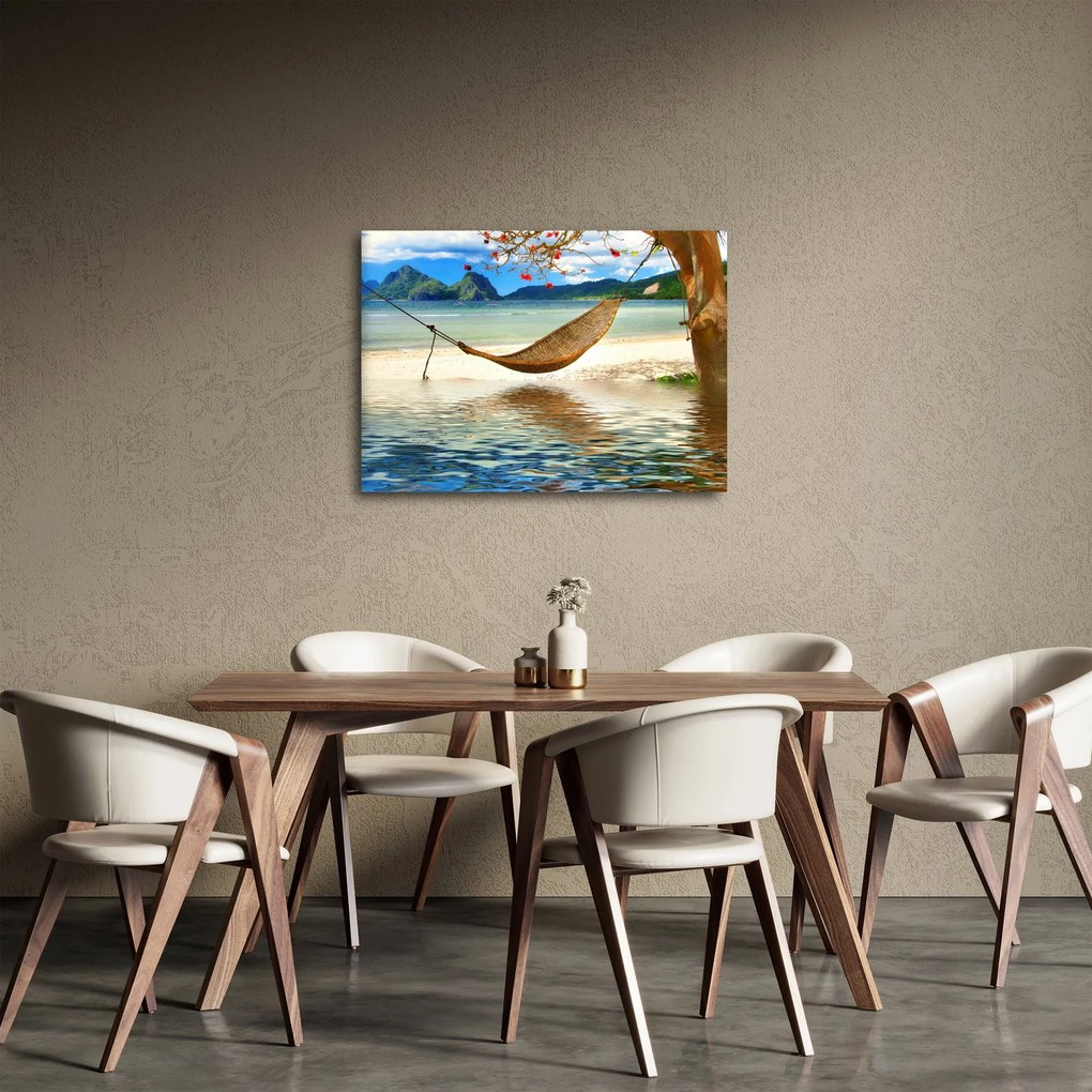 Obraz - Relax na pláži (70x50 cm)