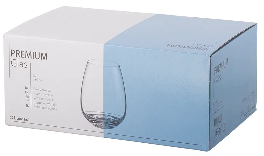 Poháre Tumbler 330 ml set 6 ks - Premium Glas Crystal - 321804
