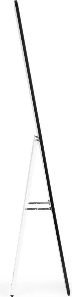 Voľne stojace zrkadlo DUO 148 cm čierne