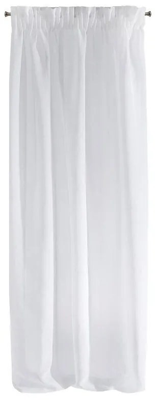 Biela záclona na páske ARGEA 140x270 cm