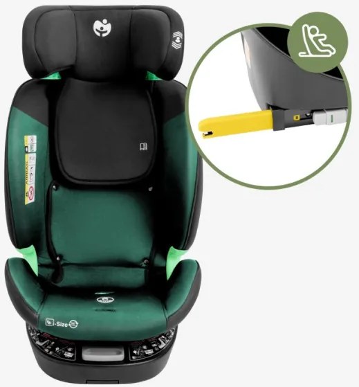 Autosedačka Loom 35 čierna / zelená
