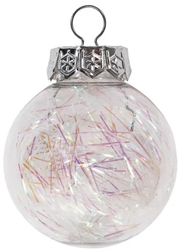 Vianočné guľky - biele SYSD1688-057 (30ks)