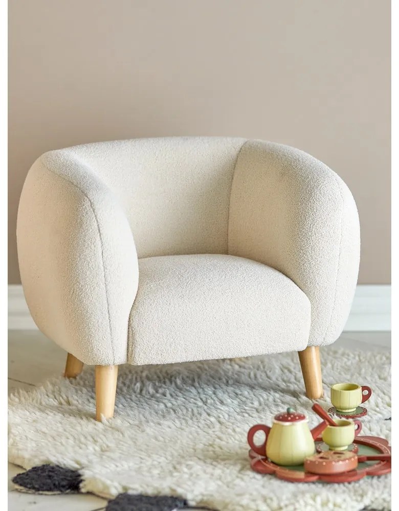 Biele detské kresielko Cade – Bloomingville Mini