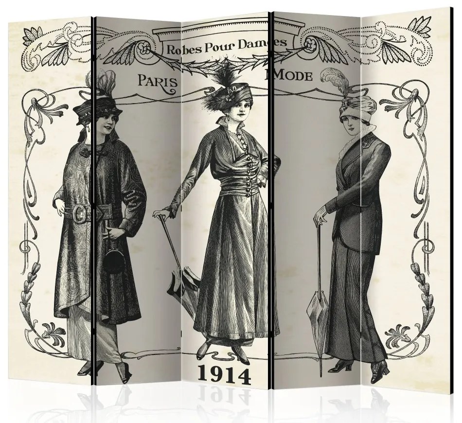 Artgeist Paraván - Dress 1914 II [Room Dividers]