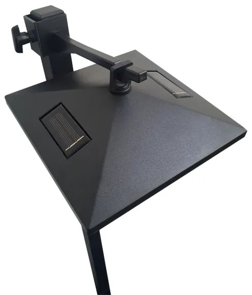 LED Solárna vonkajšia lampa 3v1 LED/1,2V 200 mAh IP44 čierna