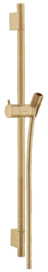 Hansgrohe Unica, S Puro sprchová tyč 650 mm so sprchovou hadicou Isiflex 1600 mm, kartáčovaný bronz, HAN-28632140