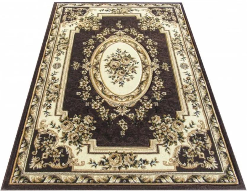 Kusový koberec Klasik hnedý, Velikosti 80x150cm