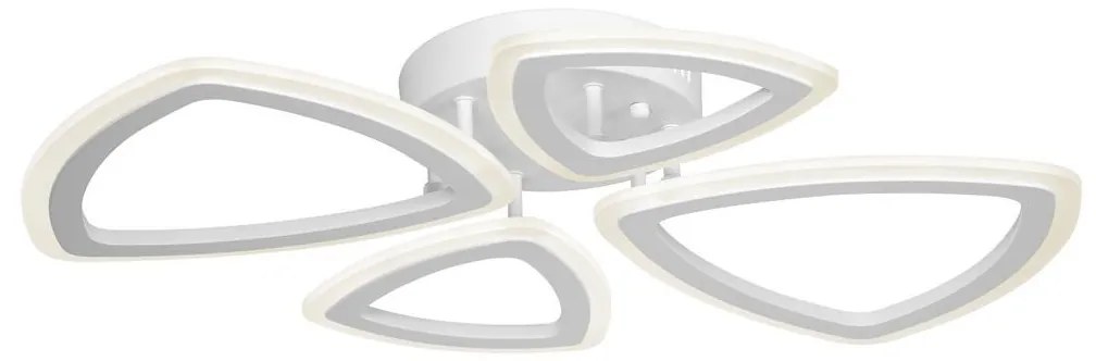 Prisadený luster 4xLED/22W/230V biela